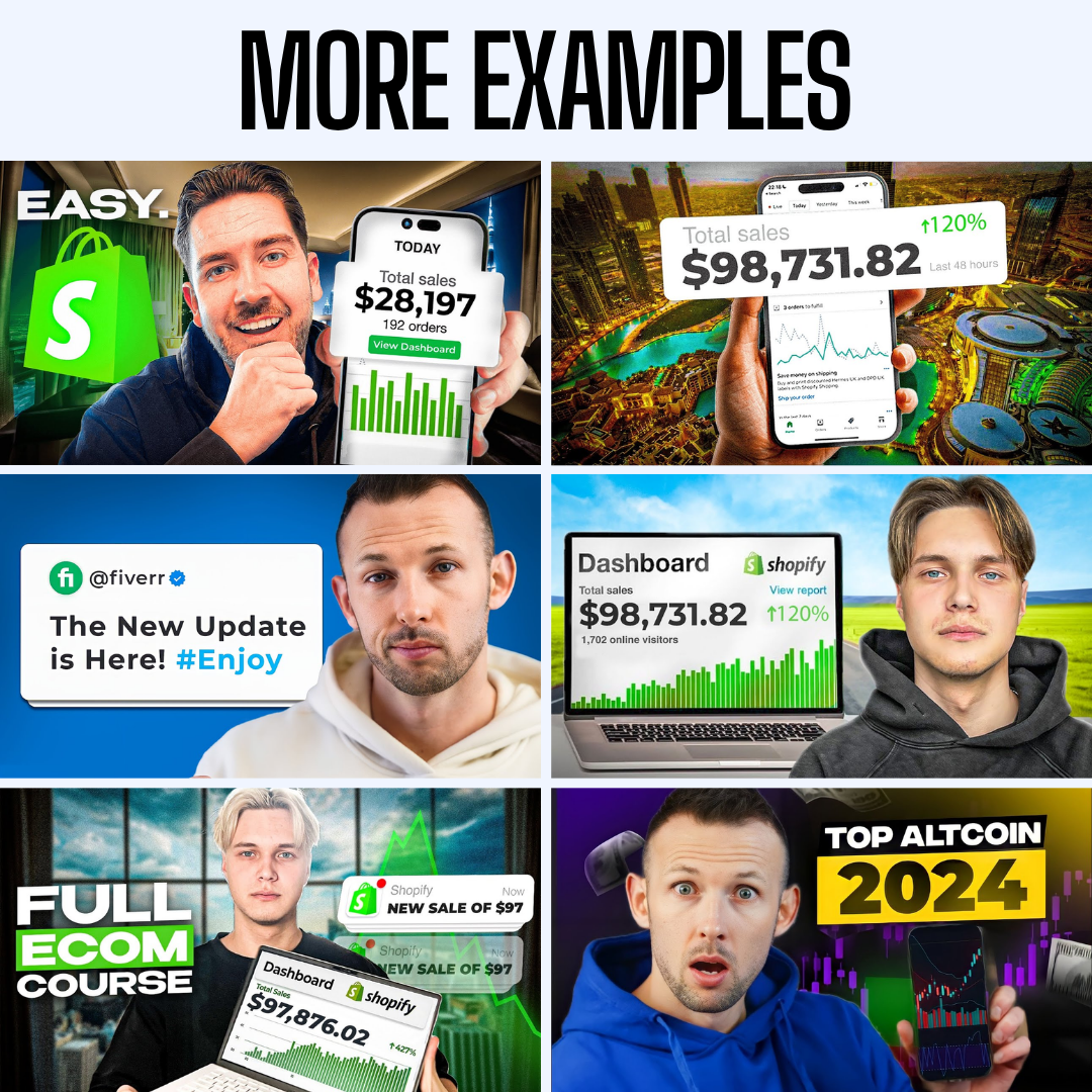 CTR Accelerator™ – Custom YouTube Thumbnail Package