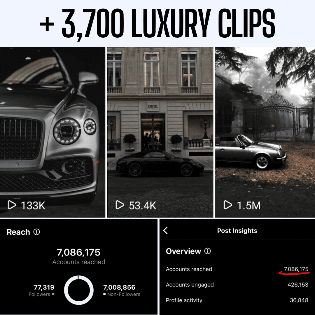 LuxeClips™ Vault + Viral Reels Blueprint